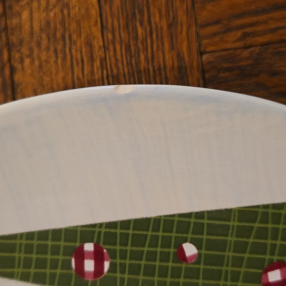 Harry & David Christmas dessert plates 2007 - Picture 9 of 10